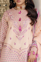 3-PC Unstitched Embroidered Lawn Collection CSN6-12