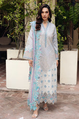 3-PC Unstitched Embroidered Lawn Collection CSN6-15