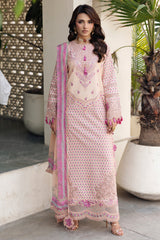 3-PC Unstitched Embroidered Lawn Collection CSN6-12