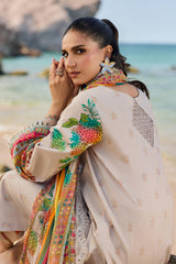 3-PC Unstitched Embroidered Lawn Collection CSN6-10