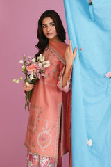 3-PC Stitched Embroidered Lawn Collection CNP-6-279
