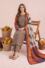 3-PC Stitched Embroidered CPM-6-218