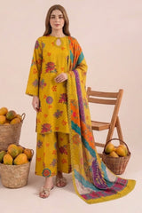 3-PC Stitched Embroidered CPM-6-227