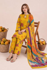 3-PC Stitched Embroidered CPM-6-227