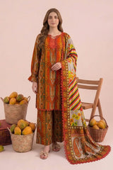 3-PC Stitched Embroidered CPM-6-237