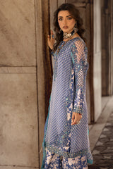 3-PC Unstitched Luxury Chiffon Collection VSL25-07