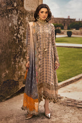 3-PC Unstitched Luxury Chiffon Collection VSL25-11