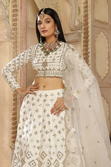 3 Pc Embroidered Silk LUX22-02A