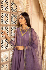 3 Pc Sequins Embroidered Organza CMA22-27