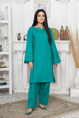 2-Pc Embroidered Lawn Shirt With Cotton Shalwar CNP22-88