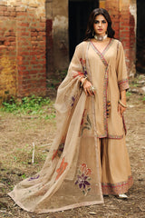 3-PC Embroidered Raw-Silk Suit CMA-5-082