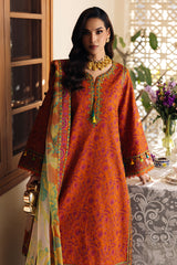 3-PC Unstitched Embroidered Lawn Collection  ED6-03