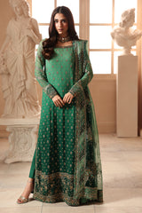 3-PC Unstitched Embroidered  Luxury Chiffon  DJW6-03