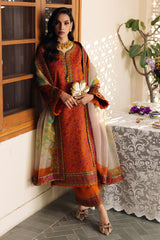 3-PC Unstitched Embroidered Lawn Collection  ED6-03