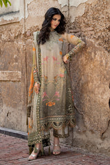 3-PC Unstitched Embroidered Chiffon Collection VSLW6-07