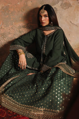 3-PC Embroidered Raw-Silk Suit CMA-5-168
