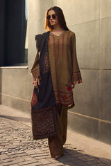 3-pc Unstitched Wool Shawl Collection PSW5-11