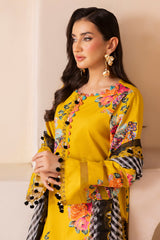 3-PC  Embroidered Lawn Collection Suit CH6-12 P