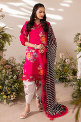 3-PC  Embroidered Lawn Collection Suit CH6-10 P