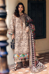 3-PC Unstitched Embroidered Lawn Collection  ED6-01