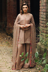 3-PC Embroidered Raw-Silk Suit CMA-5-092