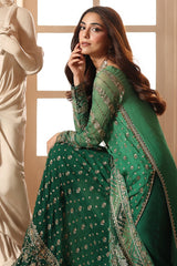 3-PC Unstitched Embroidered  Luxury Chiffon  DJW6-03