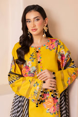 3-PC  Embroidered Lawn Collection Suit CH6-12 P