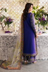 3-PC Unstitched Embroidered Lawn Collection  ED6-04