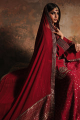 3-PC Embroidered Raw-Silk Suit CMA-5-169