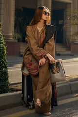 3-pc Unstitched Wool Shawl Collection PSW5-11