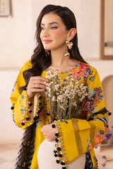 3-PC  Embroidered Lawn Collection Suit CH6-12 P