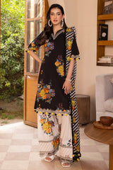 3-PC  Embroidered Lawn Collection Suit CH6-07 P
