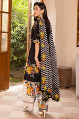 3-PC  Embroidered Lawn Collection Suit CH6-07 P