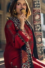 3-pc Unstitched Wool Shawl Collection PSW5-14