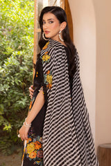 3-PC  Embroidered Lawn Collection Suit CH6-07 P