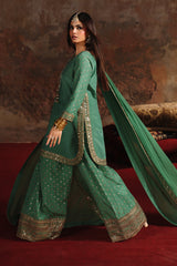 3-PC Embroidered Raw-Silk Suit CMA-5-171