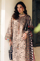 3-PC Unstitched Embroidered Lawn Collection  ED6-01