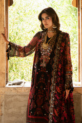 3-PC Unstitched Embroidered Chiffon Collection VSLW6-16