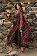 3-PC Unstitched Embroidered Chiffon Collection VSLW6-16