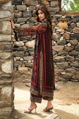 3-PC Unstitched Embroidered Chiffon Collection VSLW6-16
