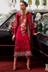 3-PC Unstitched Embroidered Lawn Collection CT5-12