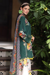 3-PC  Embroidered Lawn Collection Suit CH6-08 P