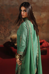 3-PC Embroidered Raw-Silk Suit CMA-5-171