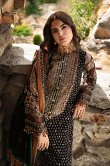 3-PC Unstitched Embroidered Chiffon Collection VSLW6-15
