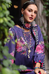 3-PC  Embroidered Lawn Collection Suit CH6-09 P