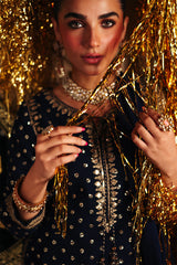 3-PC Embroidered Chiffon Suit CMA-5-159