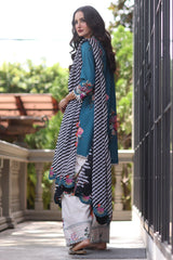 3-PC  Embroidered Lawn Collection Suit CH6-11 P