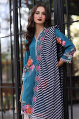 3-PC  Embroidered Lawn Collection Suit CH6-11 P