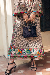 3-PC Unstitched Embroidered Lawn Collection  ED6-01