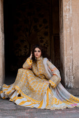 3-PC Unstitched Embroidered Chiffon Collection VSLW6-10